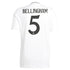 Jude Bellingham Real Madrid  2024/2025 Home Player Soccer Shirt - White