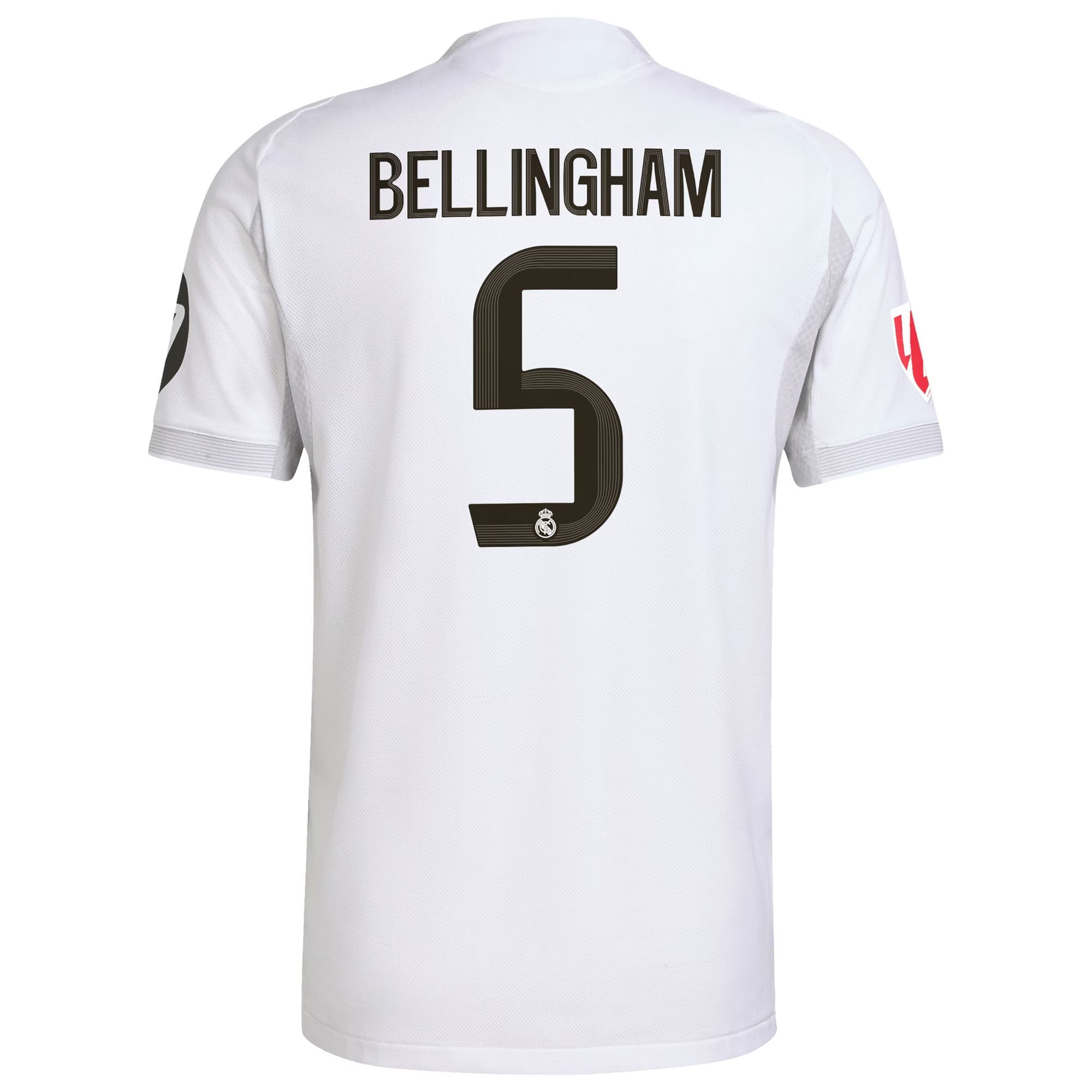 Jude Bellingham Real Madrid 2025/26 Home Authentic Soccer Shirt - White