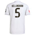 Jude Bellingham Real Madrid 2025/26 Home Soccer Shirt - White