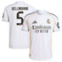 Jude Bellingham Real Madrid 2025/26 Home Authentic Soccer Shirt - White