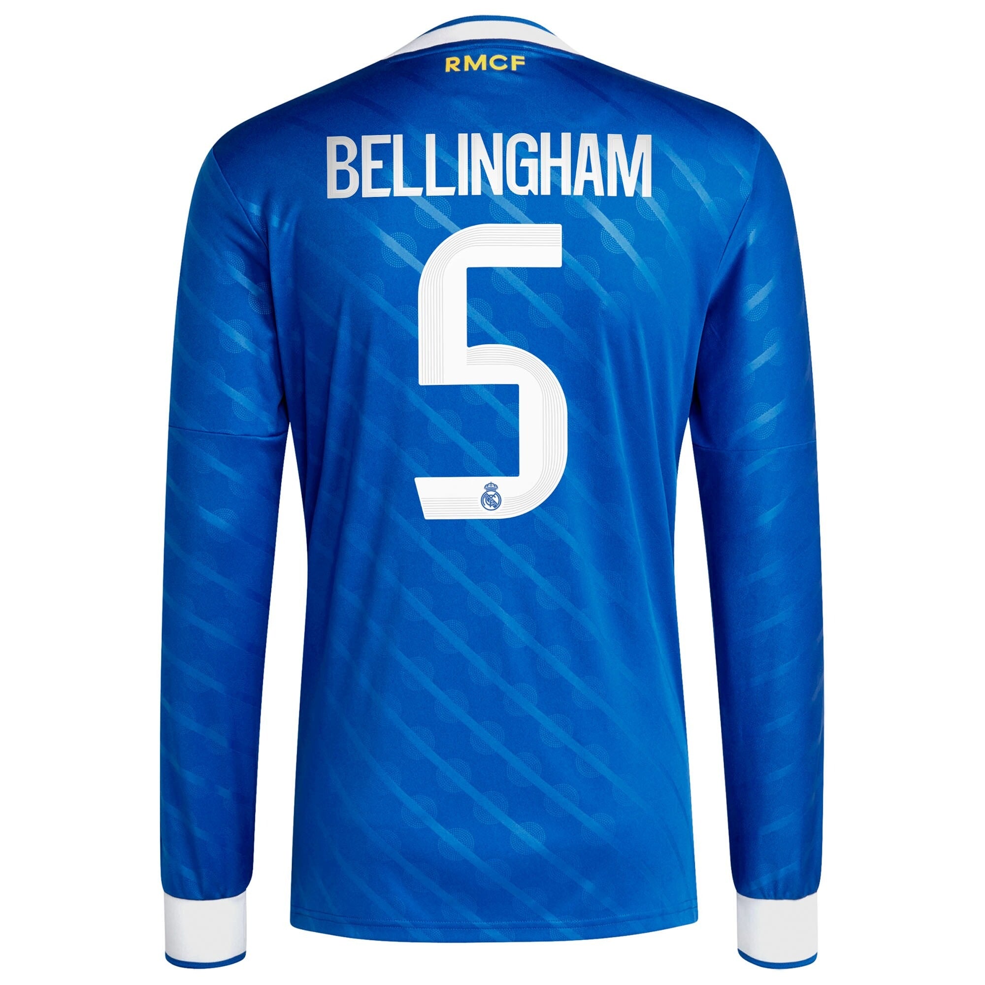 Jude Bellingham Real Madrid 2025/26 Third Long Sleeve Player Soccer Shirt - Blue