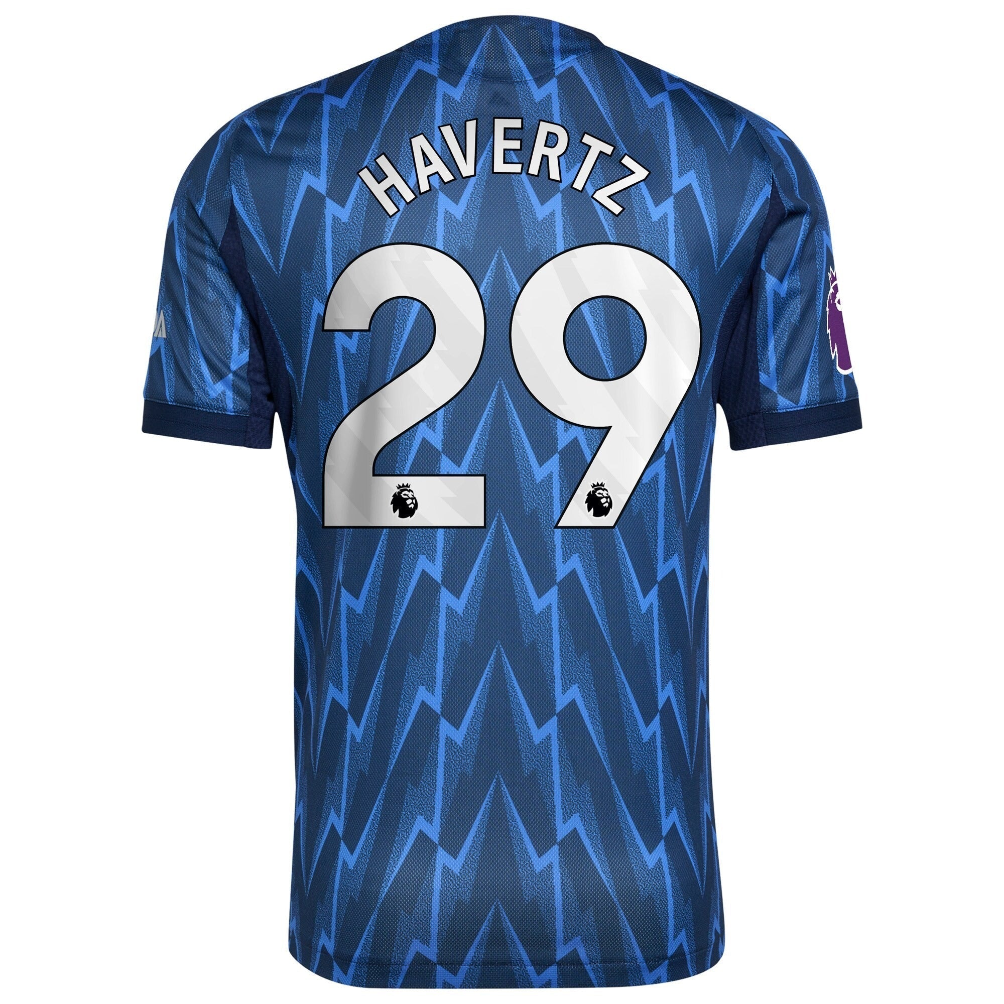 Kai Havertz Arsenal 2025/26 Away Player Soccer Shirt - Blue