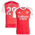 Kai Havertz Arsenal 2025/26 Home Player Soccer Shirt - Red