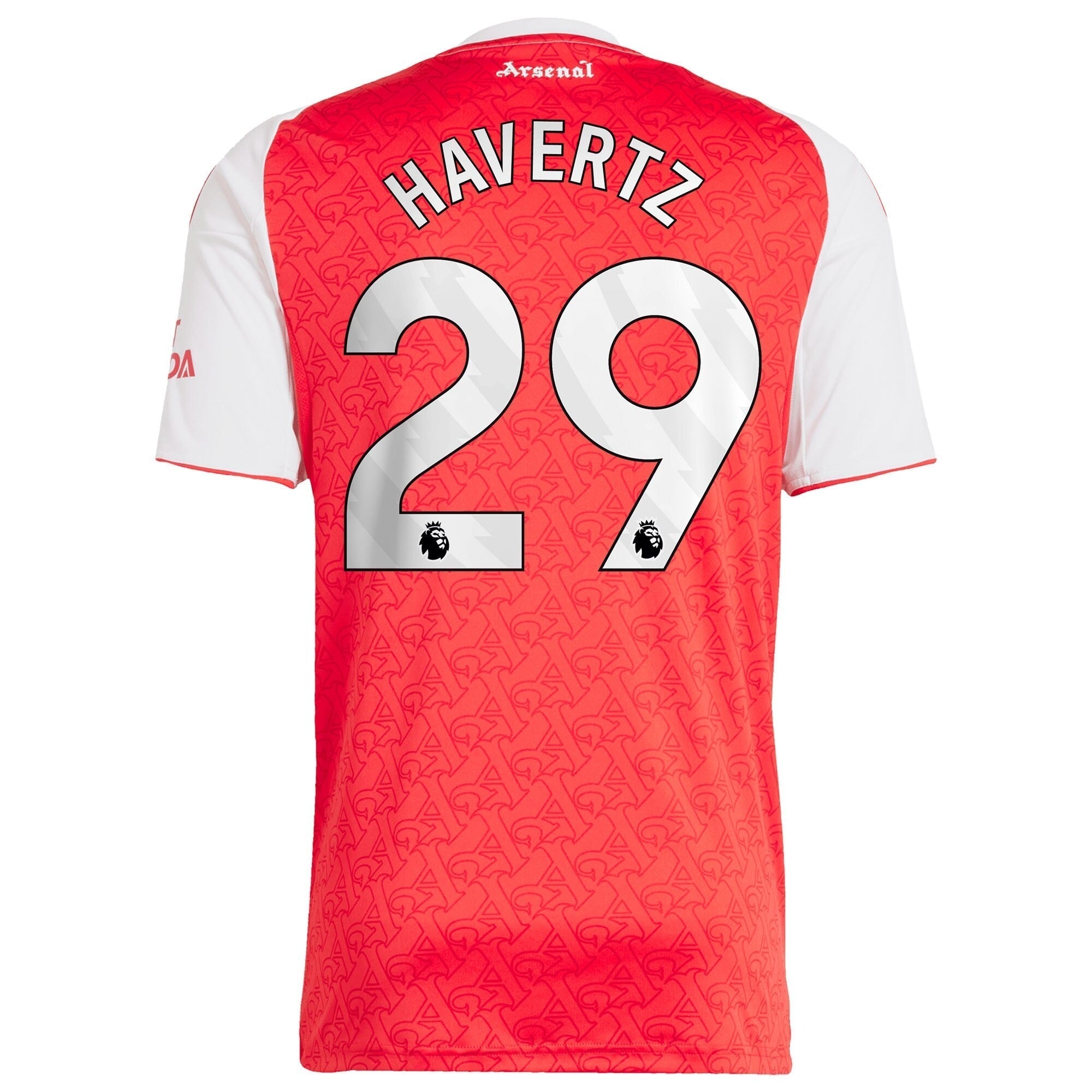 Kai Havertz Arsenal 2025/26 Home Player Soccer Shirt - Red