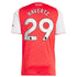 Kai Havertz Arsenal 2025/26 Home Player Soccer Shirt - Red