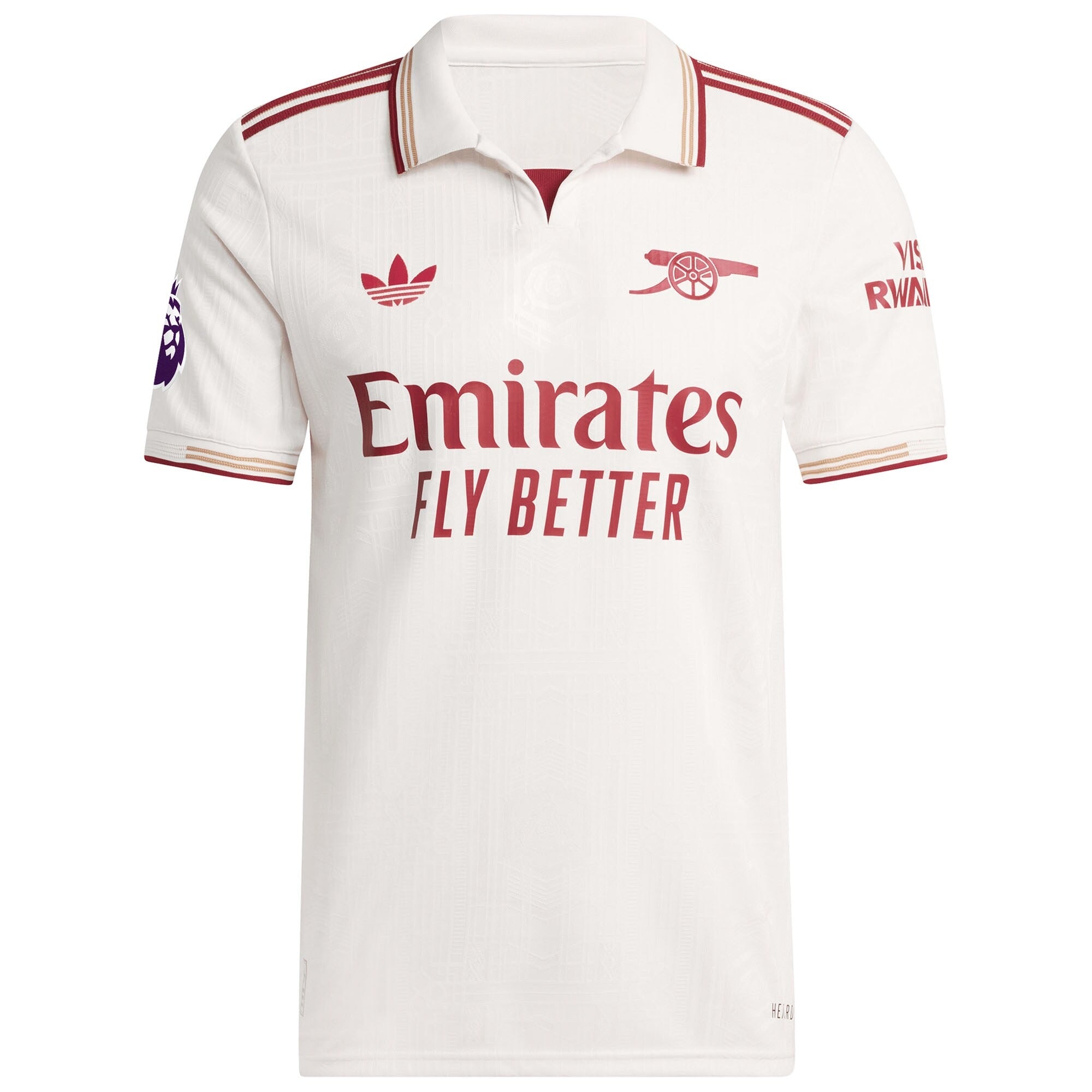 Kai Havertz Arsenal 2025/26 Third Player Soccer Shirt - White