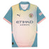 Kevin De Bruyne Manchester City 2024/25 Fourth Player Soccer Shirt - Blue