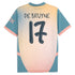 Kevin De Bruyne Manchester City 2024/25 Fourth Player Soccer Shirt - Blue