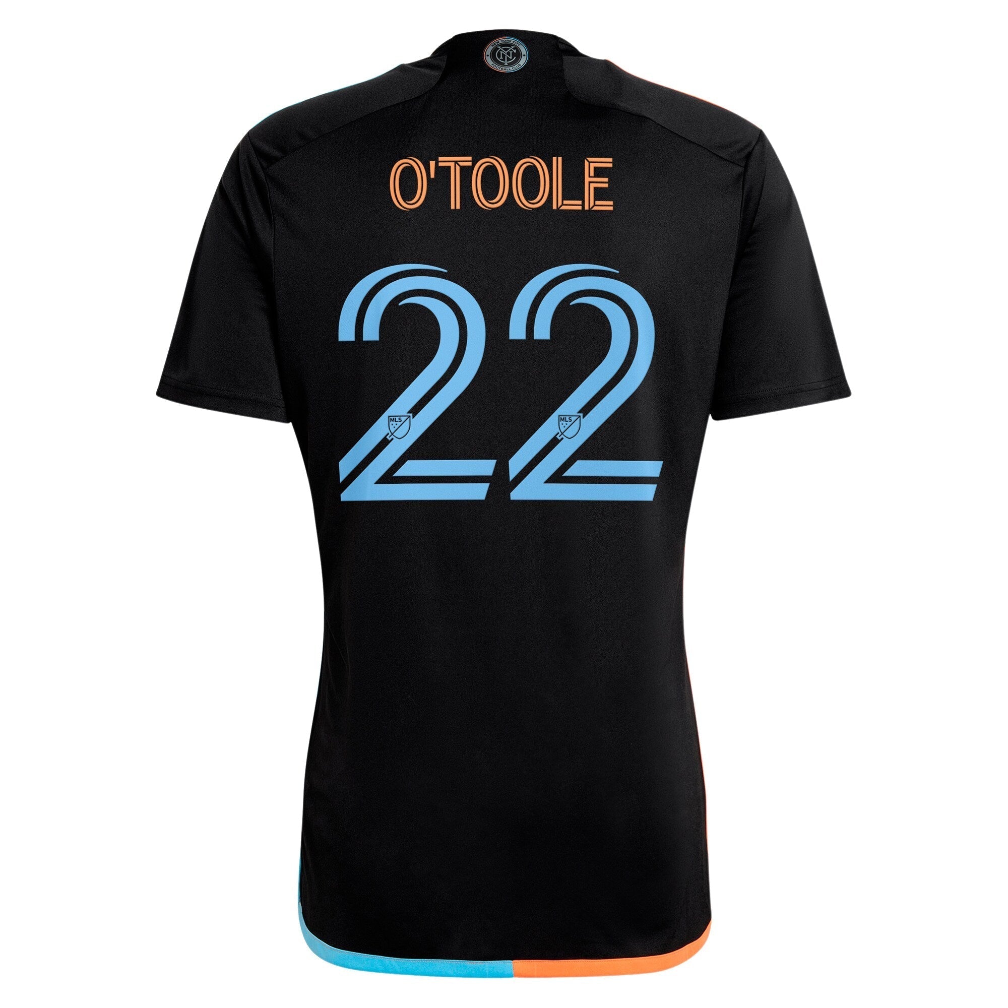 Kevin O'Toole New York City FC 2024 24/7 Kit Player Soccer Shirt – Black