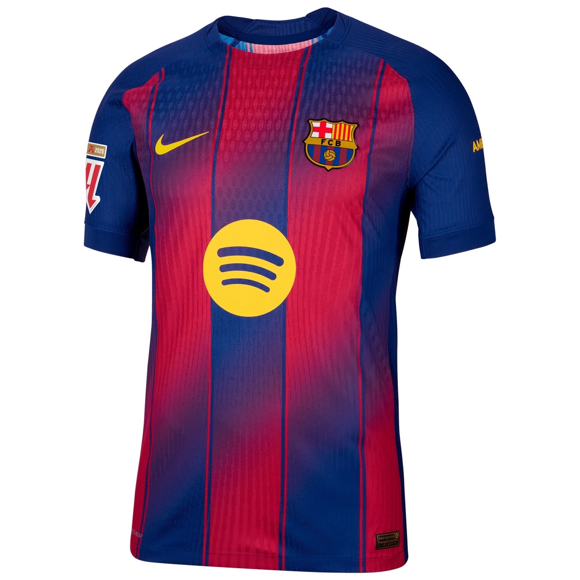 Lamine Yamal 10 Barcelona 2025/26 Home Player Soccer Shirt - Blue