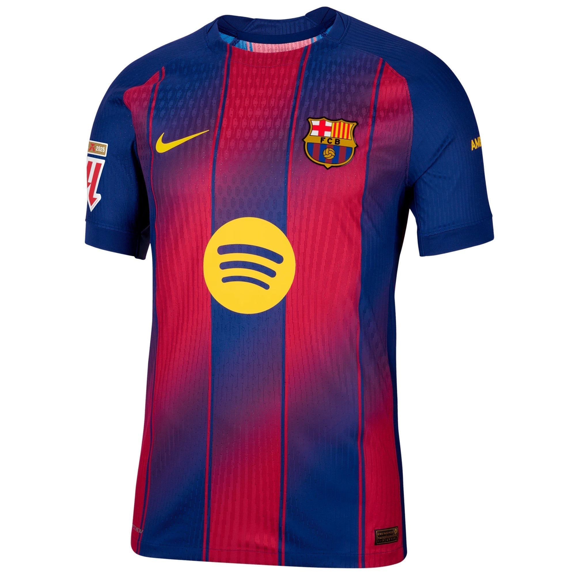 Lamine Yamal Barcelona 2025/26 Home Player Soccer Shirt - Blue