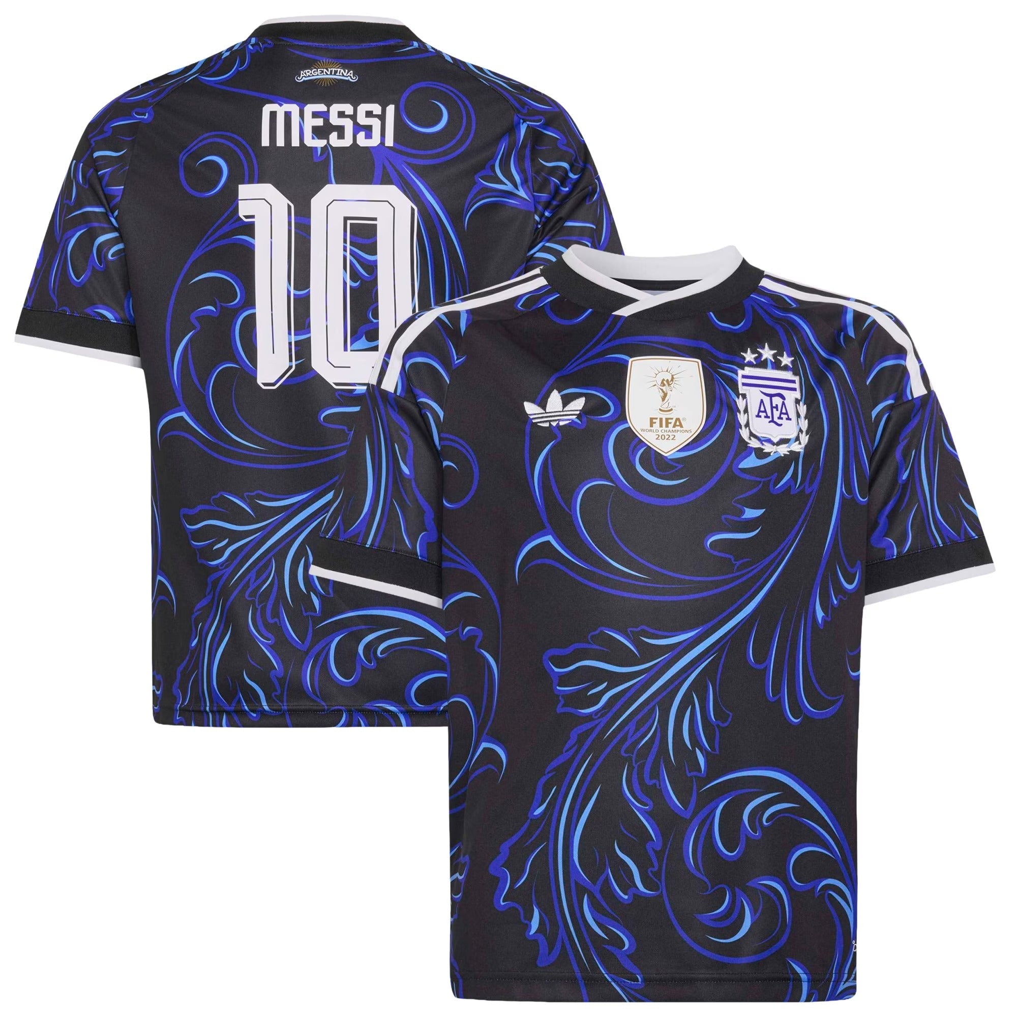 Lionel Messi Argentina National Team adidas 2026 Away Replica Jersey - Black
