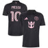 Lionel Messi Inter Miami CF adidas 2026 Presagio Replica Jersey - Black - Jersey Teams World
