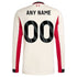 Liverpool 2025/26 Away Long Sleeve Custom Soccer Shirt - White