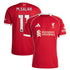 Liverpool 2025/26 Mohamed Salah 11 Home Soccer Shirt - Red