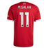 Liverpool 2025/26 Mohamed Salah 11 Home Soccer Shirt - Red