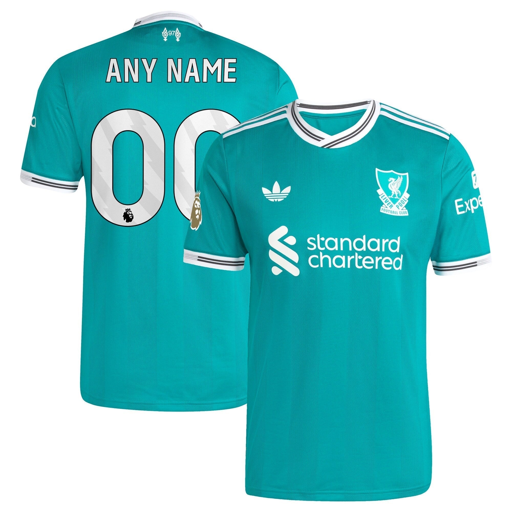 Liverpool 2025/26 Third Customized Soccer Shirt - Green