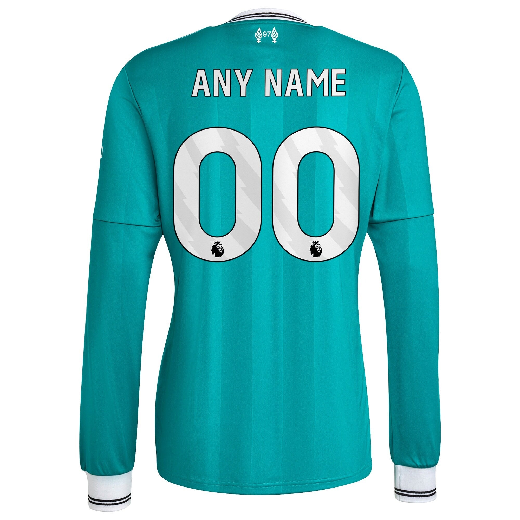 Liverpool 2025/26 Third Long Sleeve Custom Soccer Shirt - Green