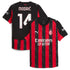 Luka Modric AC Milan 2025/26 Home Soccer Shirt - Red