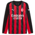 Luka Modric AC Milan 2025/26 Home Long Sleeve Soccer Shirt - Red