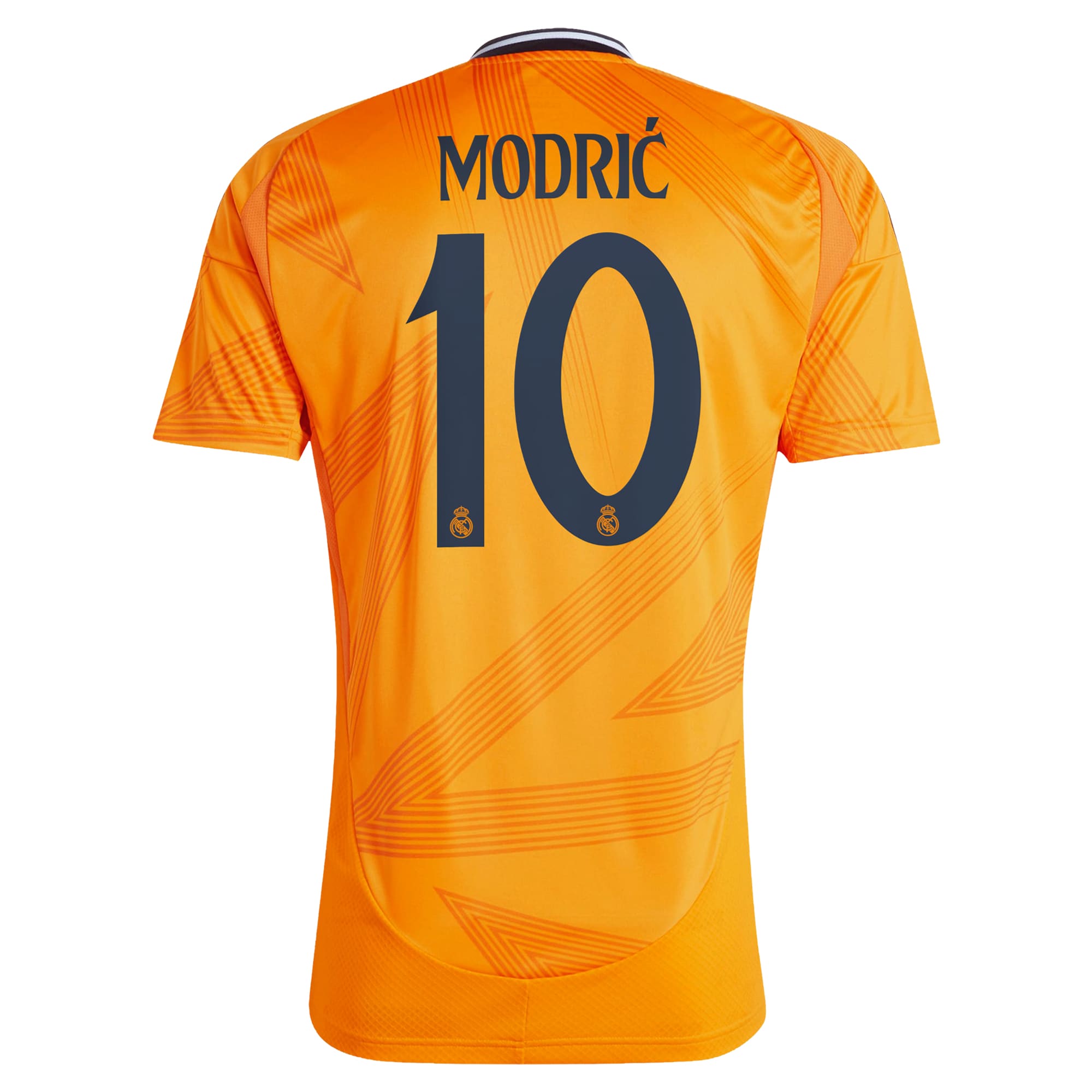 Luka Modric Real Madrid 2024/25 Away Player Soccer Shirt - Orange