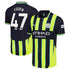 Manchester City Away Shirt 2024-25 with Foden 47 printing Soccer Shirt