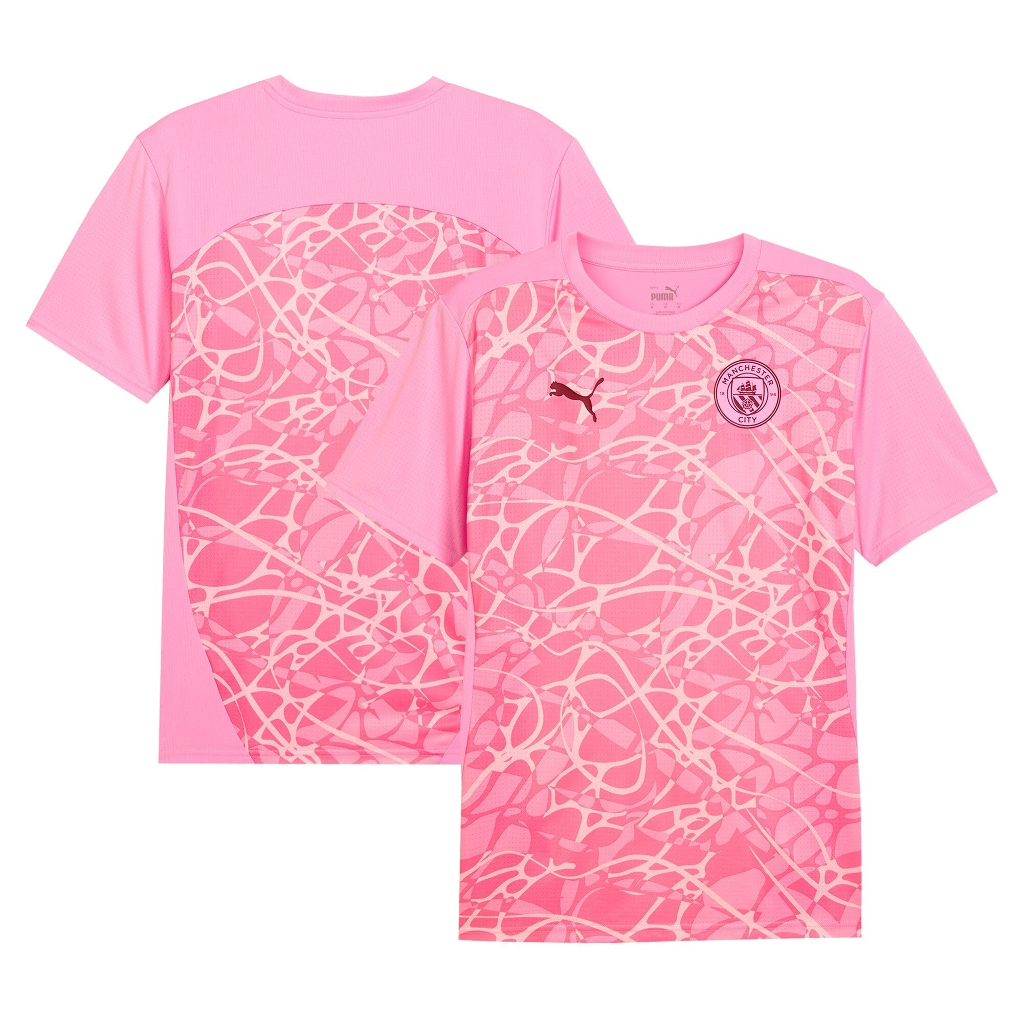 Manchester City 2024/25 Pre-Match Soccer Shirt - Pink