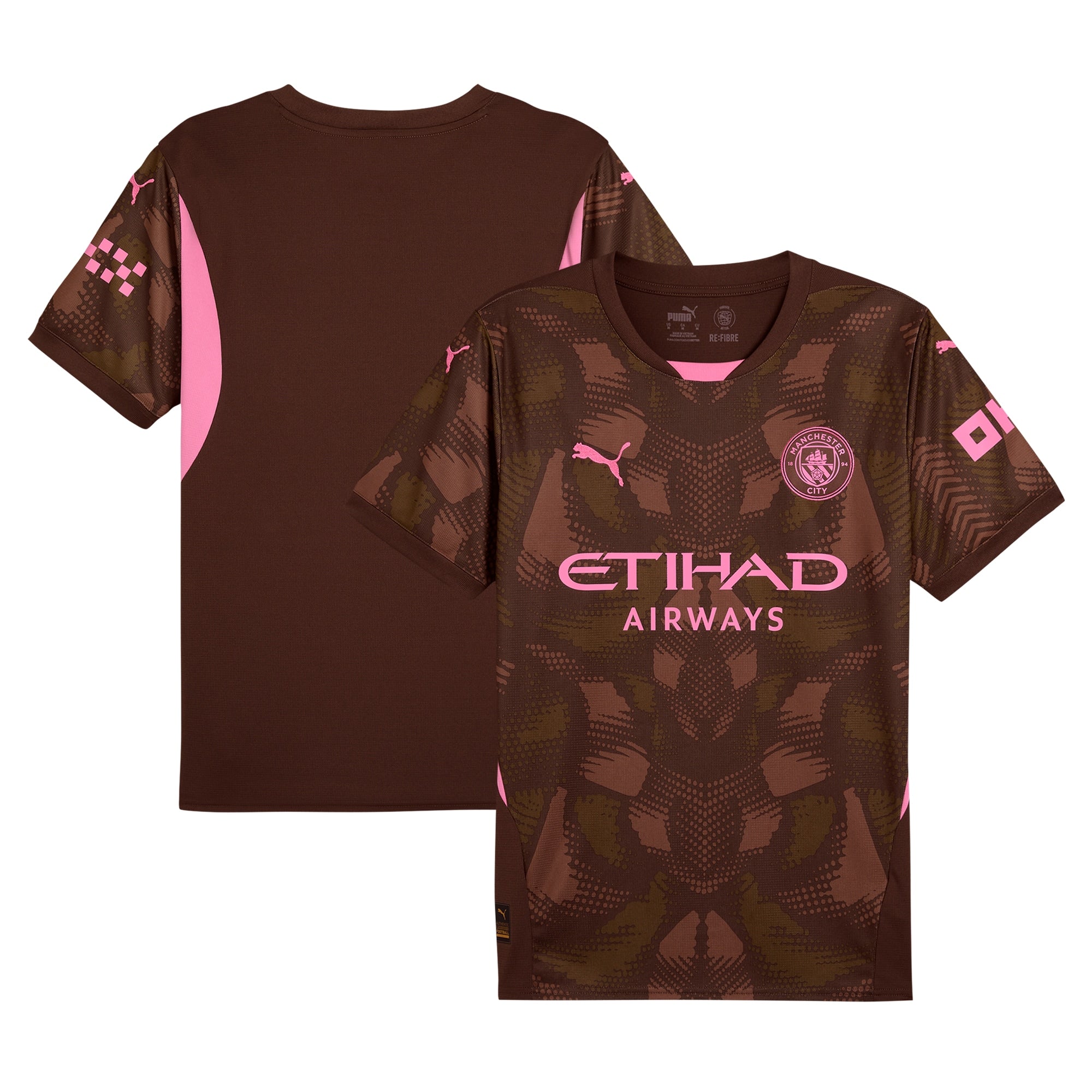 Manchester City  2024/2025 Short Sleeve Goalkeeper Customized Soccer Shirt - Brown