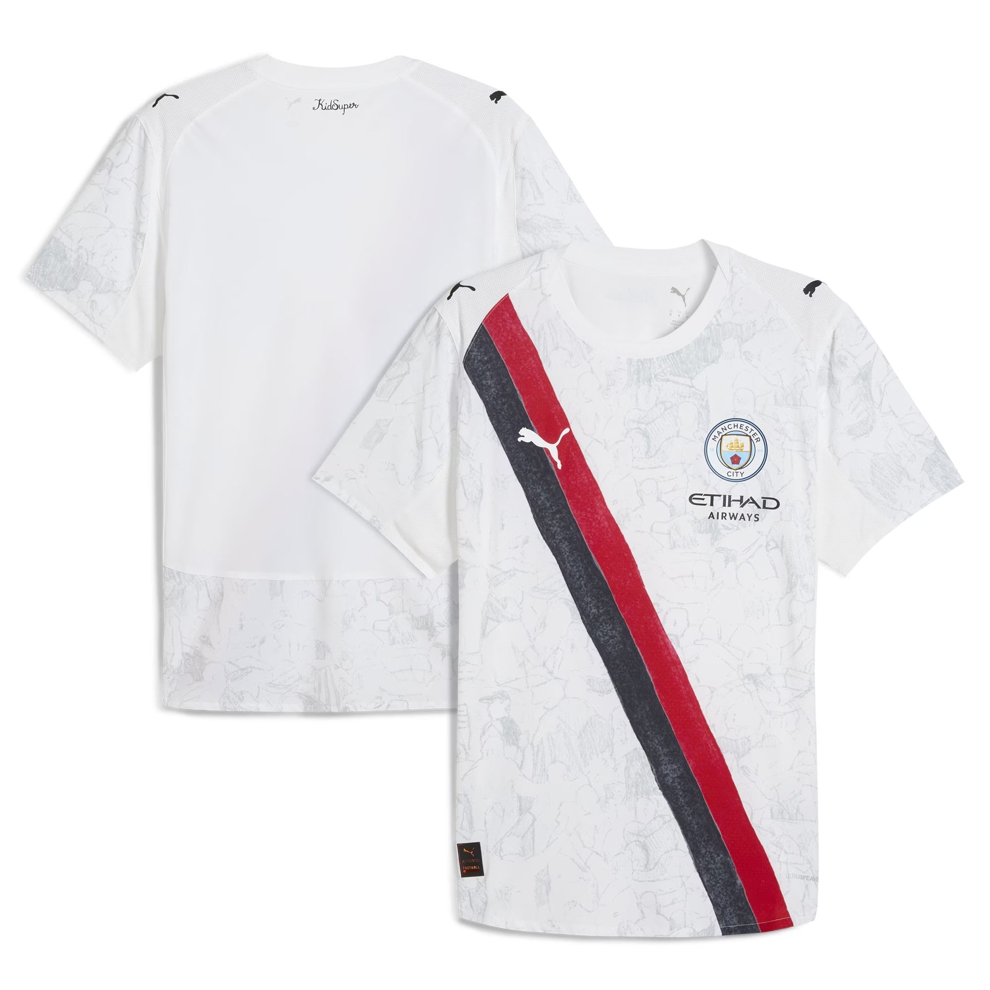 Manchester City x KidSuper 2025 FIFA Club World Cup Soccer Shirt - White