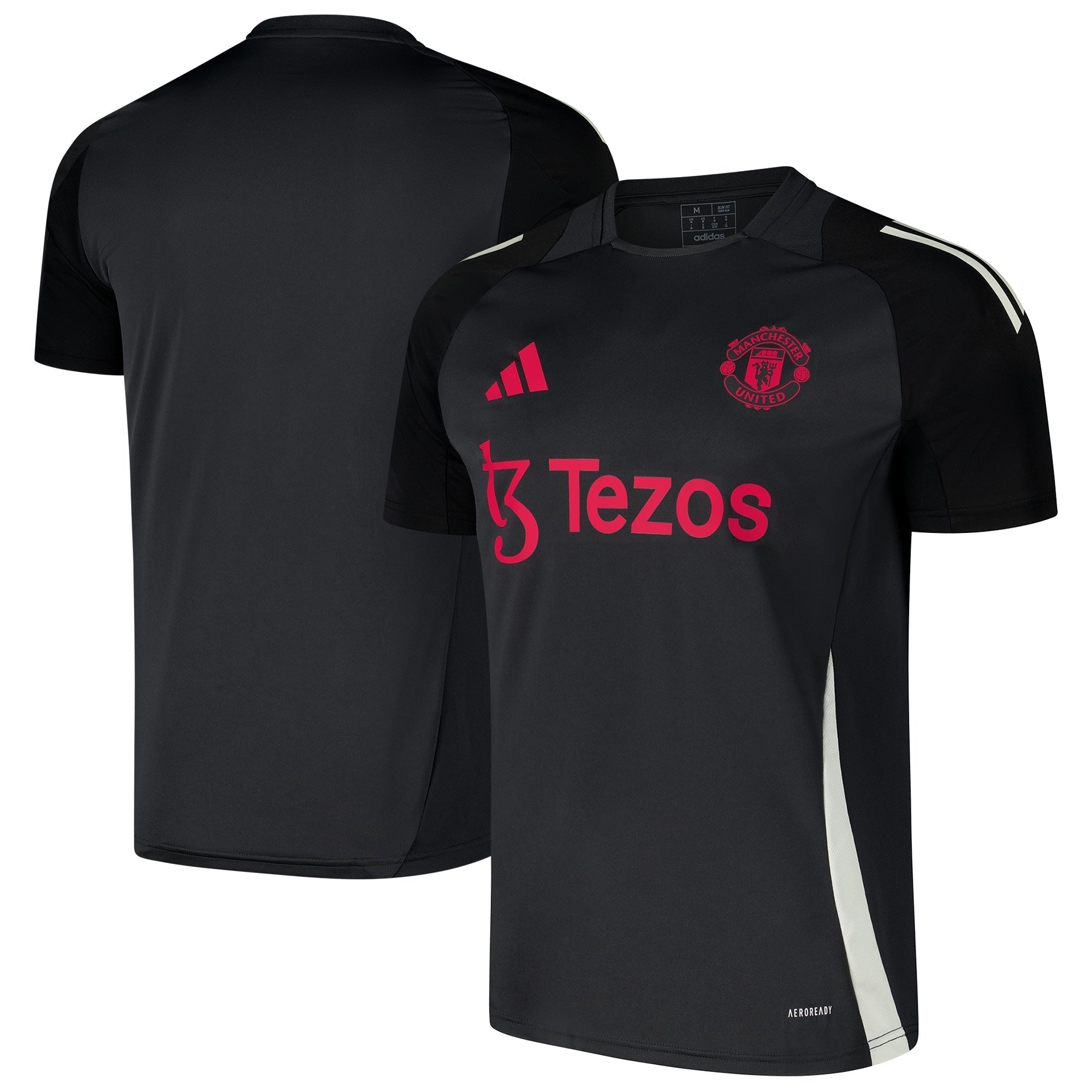 Manchester United 2024/25 AEROREADY Training Soccer Shirt - Black