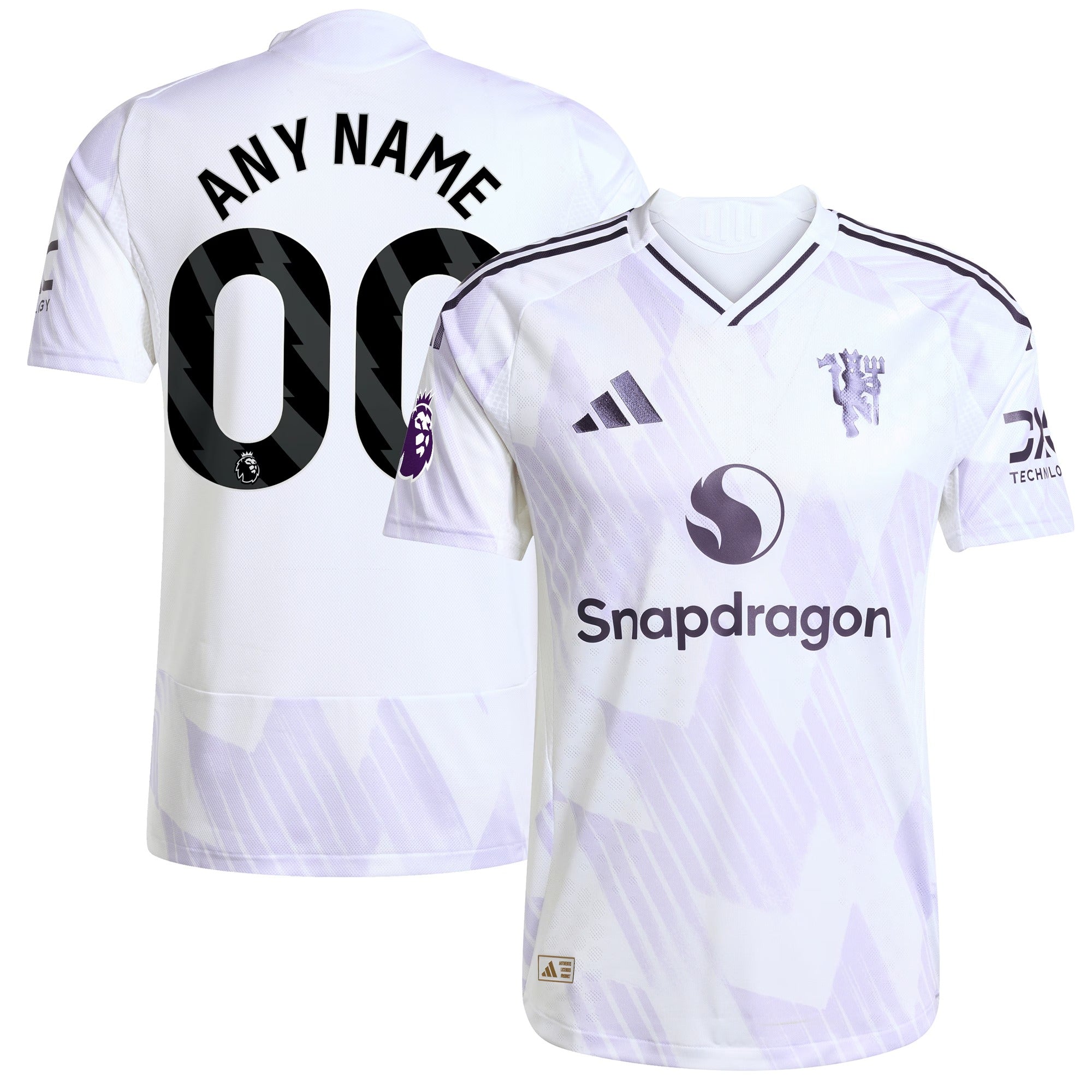 Manchester United 2025/26 Away Custom Soccer Shirt - White