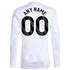 Manchester United 2025/26 Away Long Sleeve Custom Soccer Shirt - White