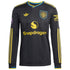 Cristiano Ronaldo Manchester United 2025/26 Third Long Sleeve Player Soccer Shirt - Black