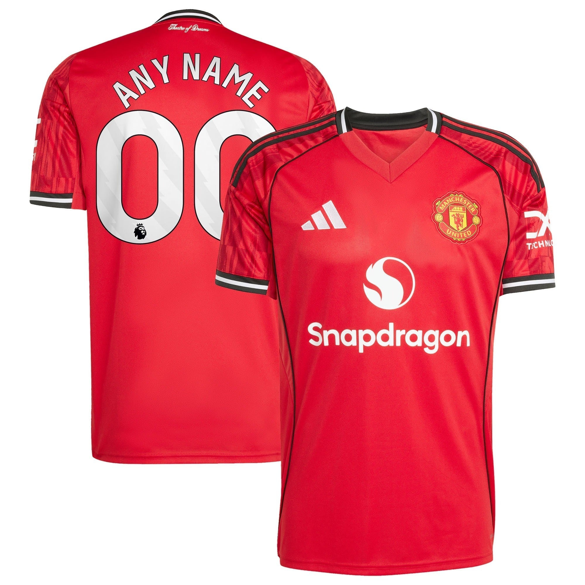 Manchester United Home 2025/26 Custom Soccer Shirt - Red