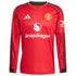 Manchester United Home 2025/26 Custom Long Sleeve Soccer Shirt - Red