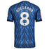 Martin Ødegaard Arsenal 2025/26 Away Player Soccer Shirt - Blue