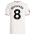 Martin Ødegaard Arsenal 2025/26 Third Player Soccer Shirt - White