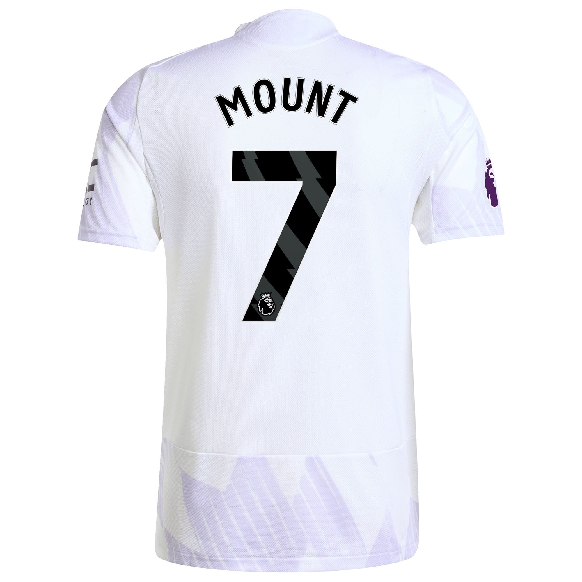 Mason Mount Manchester United 2025/26 Away Player Soccer Shirt - White