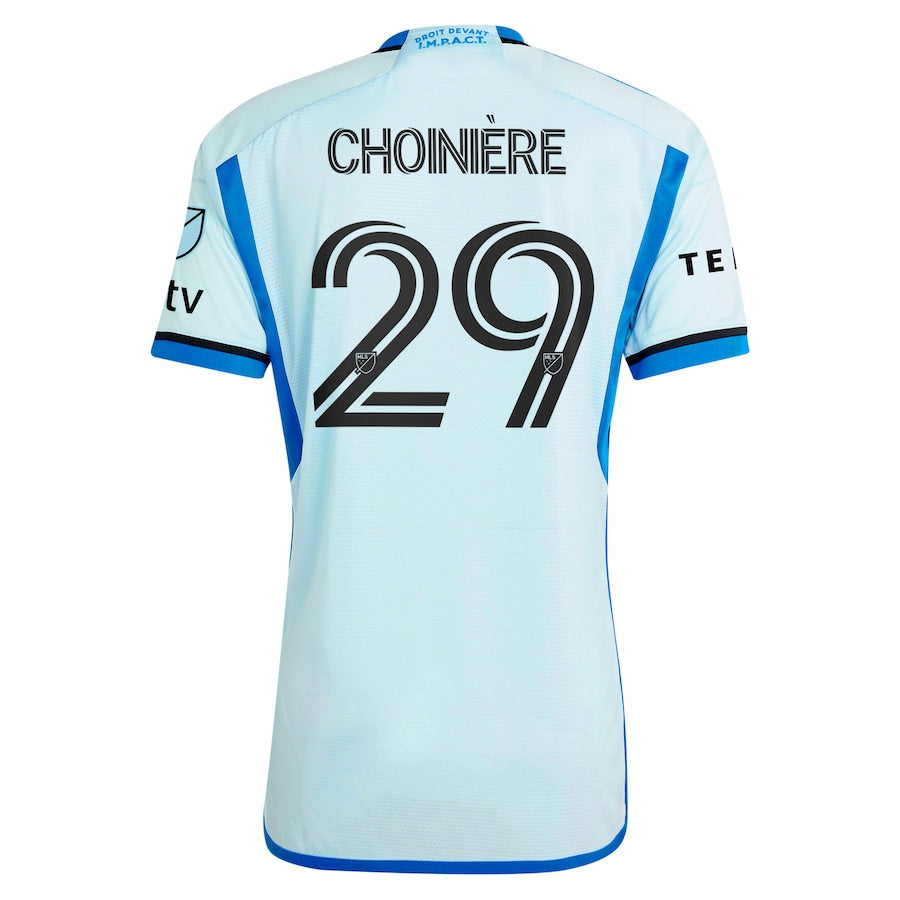 Mathieu Choinière CF Montreal 2024 La Main Player Soccer Shirt – Light Blue