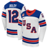 Matthew Boldy #12 USA Hockey 2026 Away Jersey - Nike White