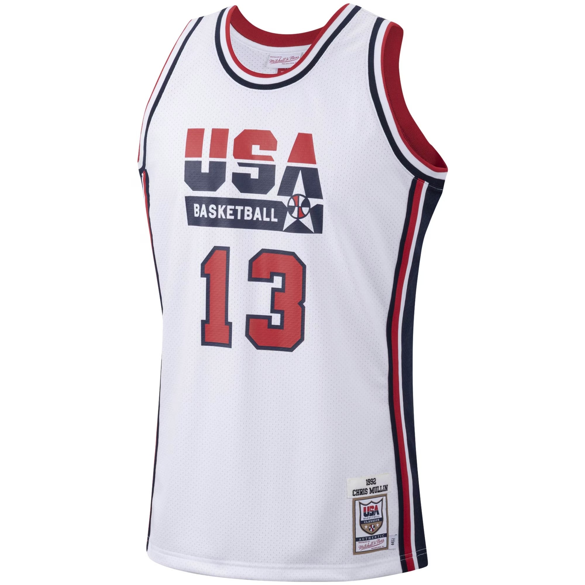 Mitchell & Ness Chris Mullin USA Basketball 1992 Dream Team Authentic Jersey – White