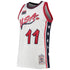 Mitchell & Ness Karl Malone USA Basketball 1996 Hardwood Classics Authentic Jersey – White