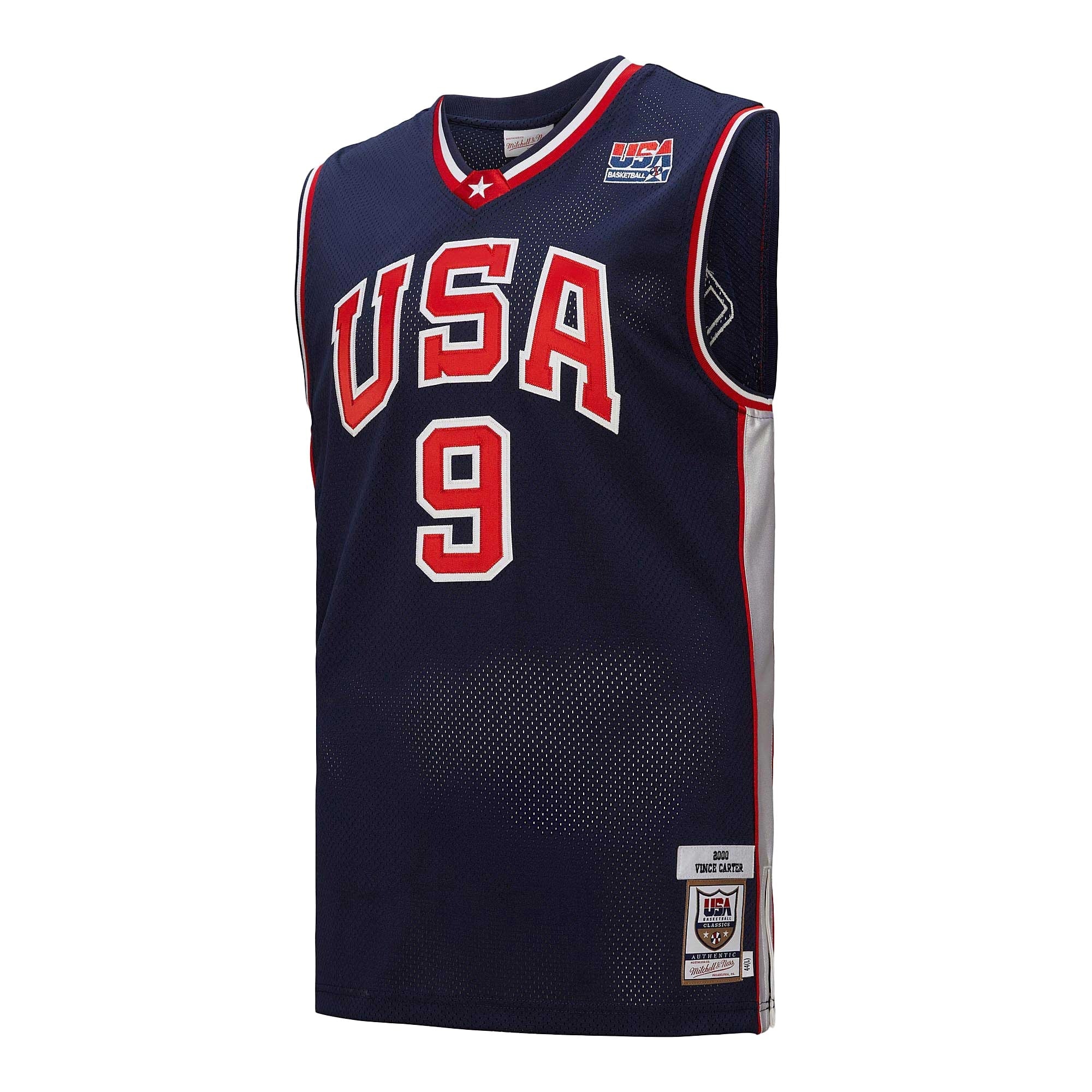 Mitchell & Ness Vince Carter USA Basketball 2000 Authentic Jersey – Navy