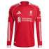 Mohamed Salah Liverpool 2025/26 Home Long Sleeve Soccer Shirt - Red