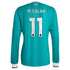 Mohamed Salah Liverpool 2025/26 Third Long Sleeve Player Soccer Shirt - Green