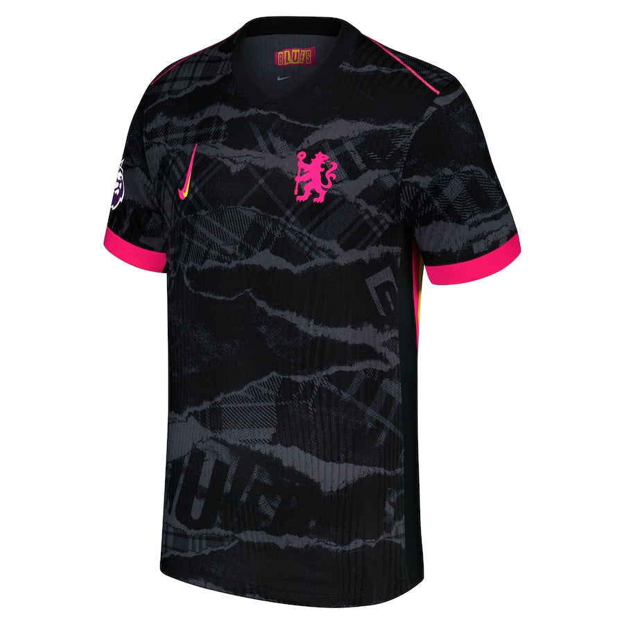 Moisés Caicedo Chelsea 2024/25 Third Player Soccer Shirt - Anthracite