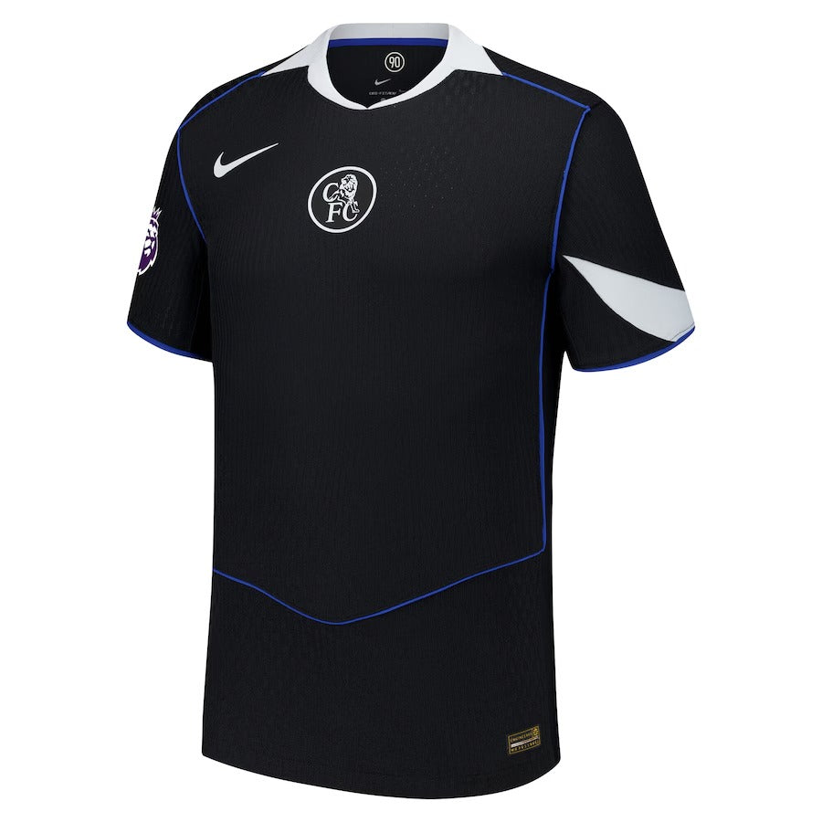Moisés Caicedo Chelsea 2025/26 Third Player Soccer Shirt - Black