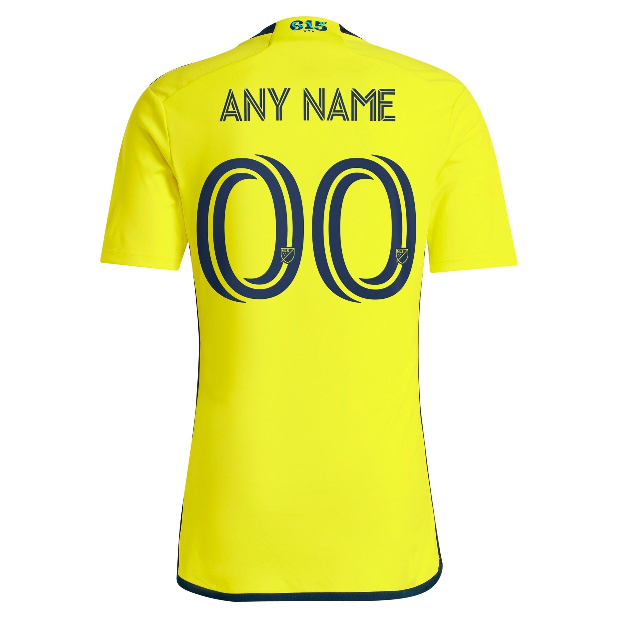 Nashville SC 2024 The 615 Kit Custom Soccer Shirt - Yellow