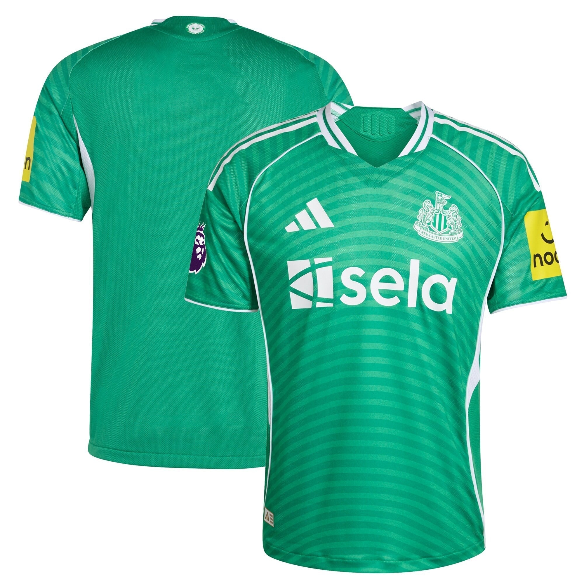 Newcastle United 2025/26 Away Soccer Shirt with Patch - Green