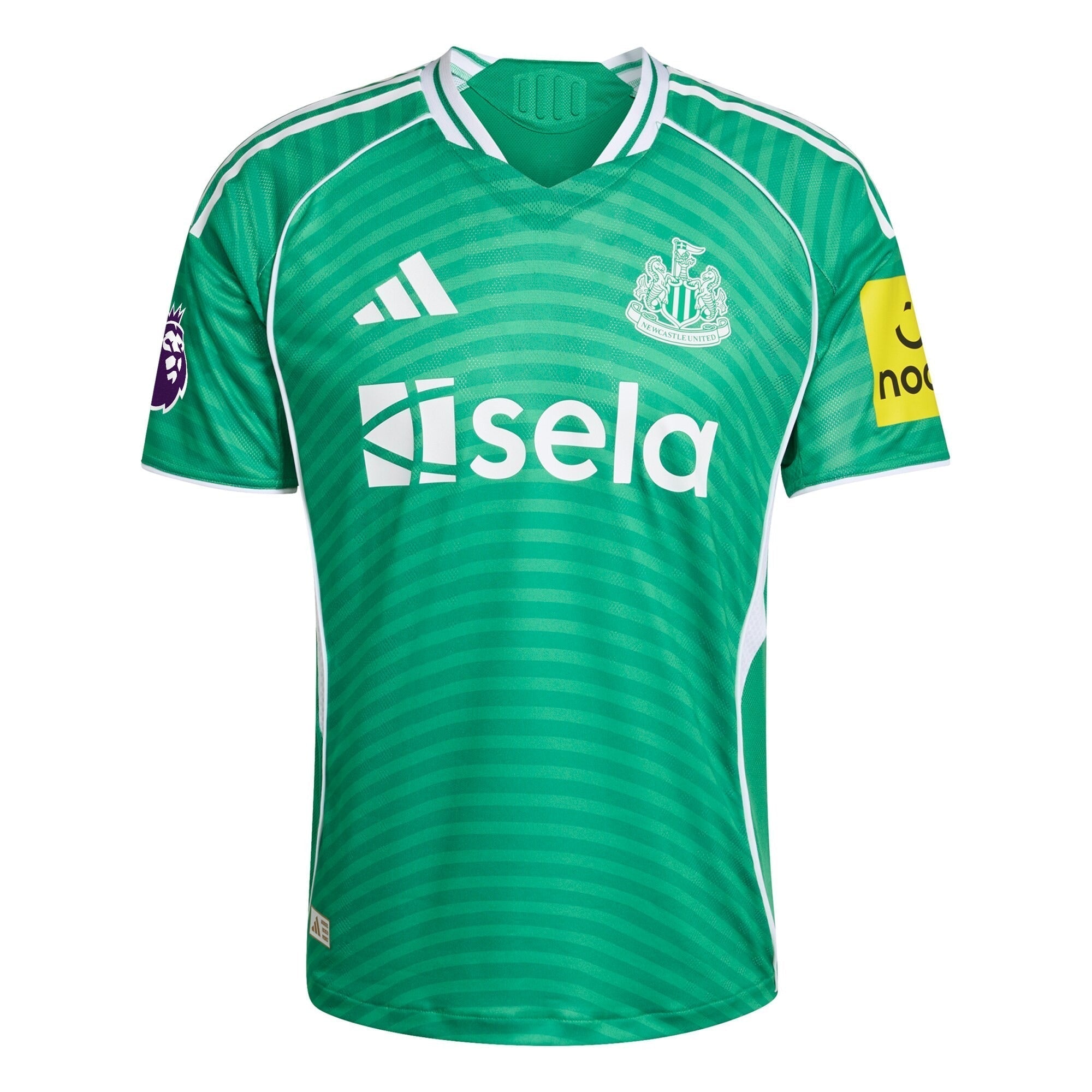 Newcastle United 2025/26 Away Soccer Shirt with Patch - Green